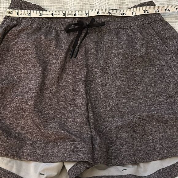 Lululemon Spring Break Away Short 3" Heather Lux Multi Black | SIZE 6 - Picture 6 of 9